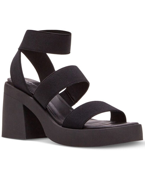 Londen Block-Heel Platform Sandals