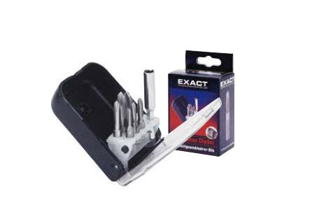 EXACT 50903 - Drill - Drill bit set - Right hand rotation - Black - Silver