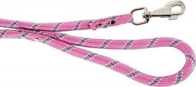 Поводок для собак Zolux Нейлоновый шнур розовый 13мм/1.2м