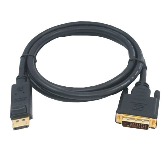 M-CAB 7003471 - 1 m - DVI-D - DisplayPort - Male - Male - Gold