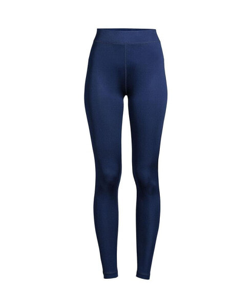 Petite Silk Interlock Long Underwear Leggings Pants