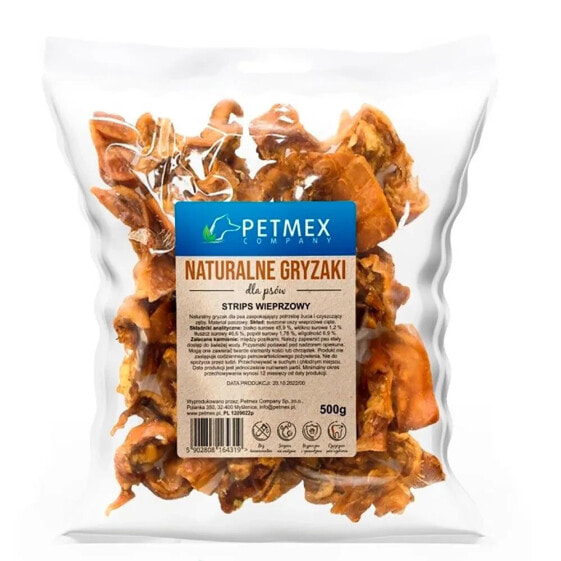 PETMEX Pork Strips 500g Dog Snack