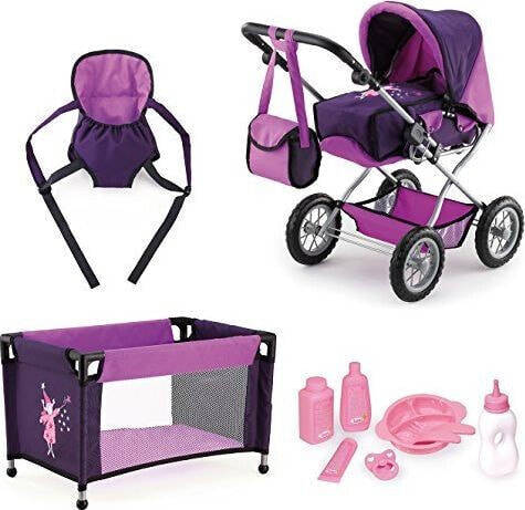 Bayer Bayer Design combi doll stroller Grande (purple / pink)