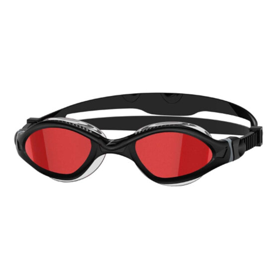 Очки для плавания золотистые с зеркальным покрытием ZOGGS Tiger LSR+