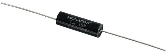 MONACOR MKPA-10 - Black - Film - Cylindrical - 1000 nF - 250 V - 31 mm