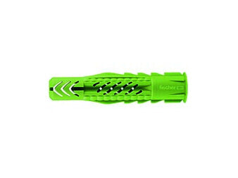 Дюбель универсальный Fischer UX GREEN 10 х 60 R с краем - Нейлон - Пластик - Зеленый - 6 см - 1 см - 7.5 см - 6 мм