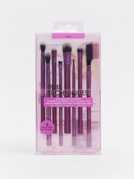 Real Techniques Everyday Eye Essentials Brush Set (save 47%)