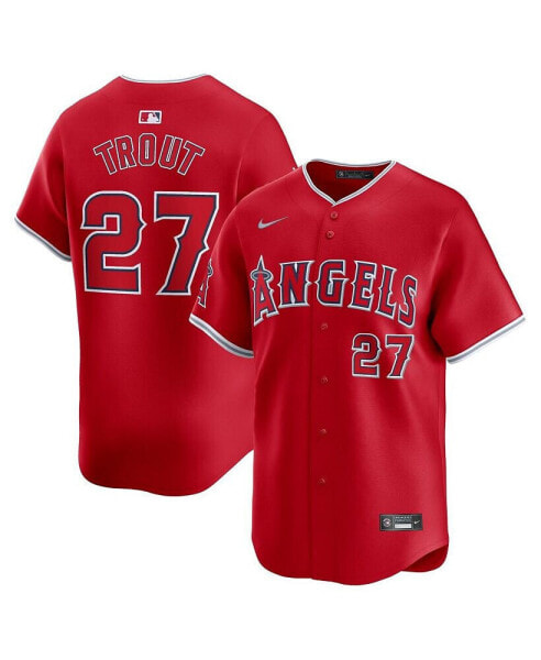 Nike Men's Mike Trout Red Los Angeles Angels Alternate Limited Player Jersey