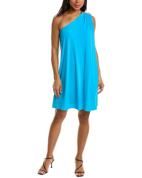 Halston Viviana Dress Women's Blue 0