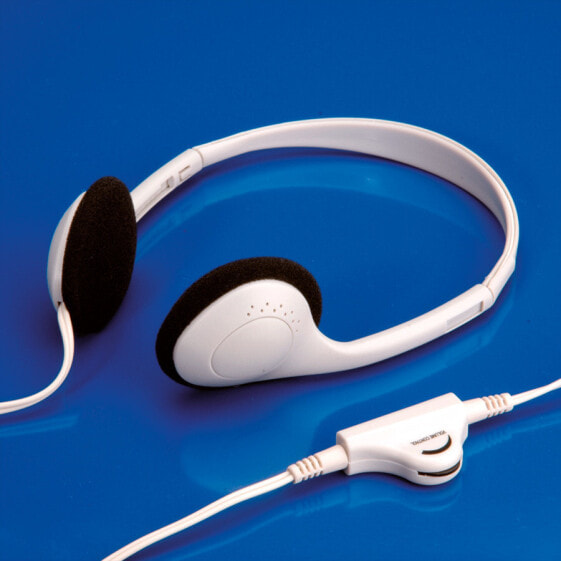 VALUE Stereo Kopfhörer mit Lautstärkeregler - Headset - 20 KHz