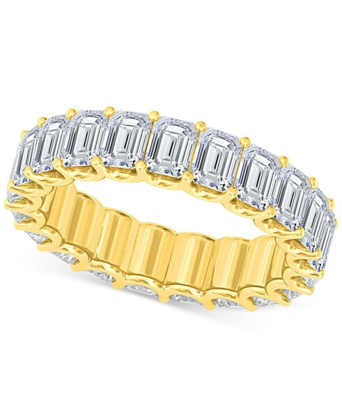 Diamond Emerald-Cut Eternity Band (5 ct. t.w.) in Platinum or 14k Gold