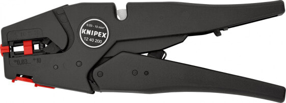 Knipex Szczypce do ściągania izolacji samonastawne 200mm (12 40 200)