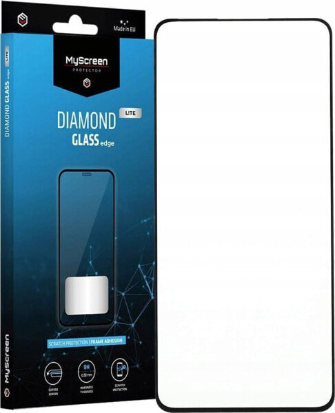 MyScreen Protector MS Diamond Glass Lite edge Xiaomi Mi 12 Lite Full Glue Czarny/Balck