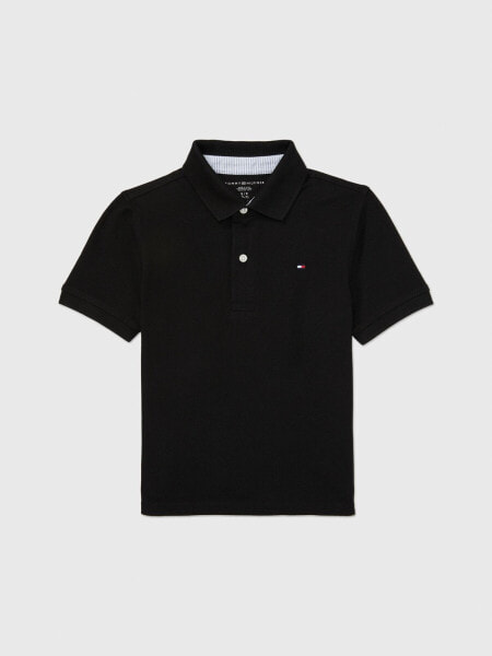 Kids' Flag Logo Stretch Polo