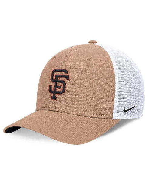 Men's San Francisco Giants Khaki Trucker Adjustable Hat