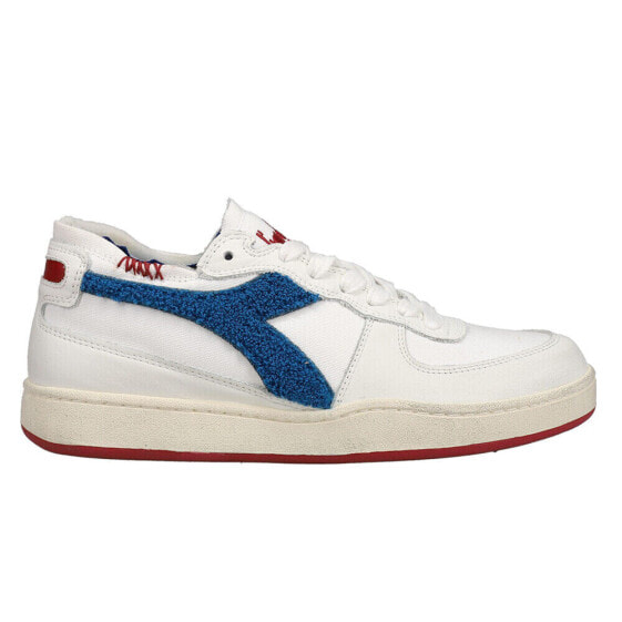 Diadora Mi Basket Row Cut Terry Lace Up Mens Size 7 M Sneakers Casual Shoes 178