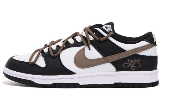 Кроссовки Nike Dunk Low Decon Letters LC  Black Brown