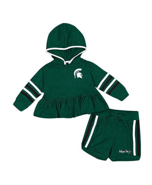 Костюм Colosseum Infant Green Michigan State Spartans.