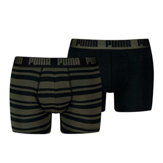 PUMA Everyday Heritage Stripe Boxer 2 Units