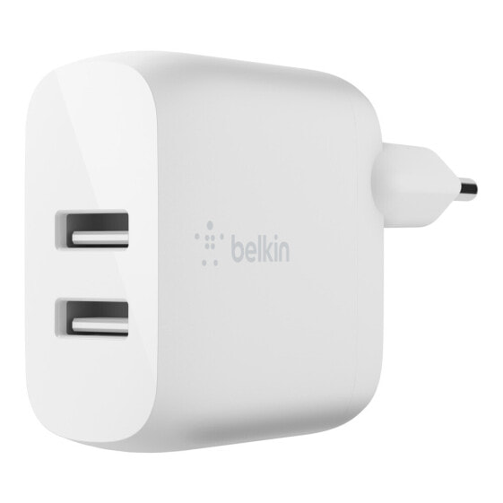 Belkin BOOST CHARGE - Netzteil - 24 Watt - 2 Ausgabeanschlussstellen USB