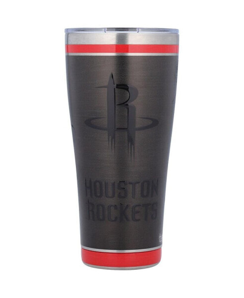 Houston Rockets 30 Oz Blackout Stainless Steel Tumbler