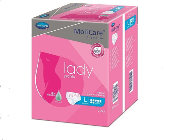 Штаны MoliCare ® Lady 7 капель размер L 7 шт.