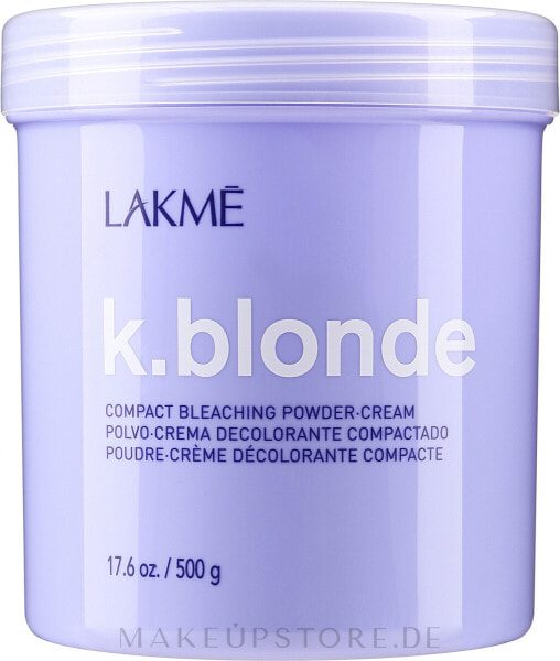 Bleichpulver - Lakme K.Blonde Compact Bleaching Powder Cream 500 g