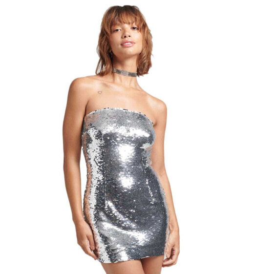 Платье Bodycon Superdry Sequin Bandeau