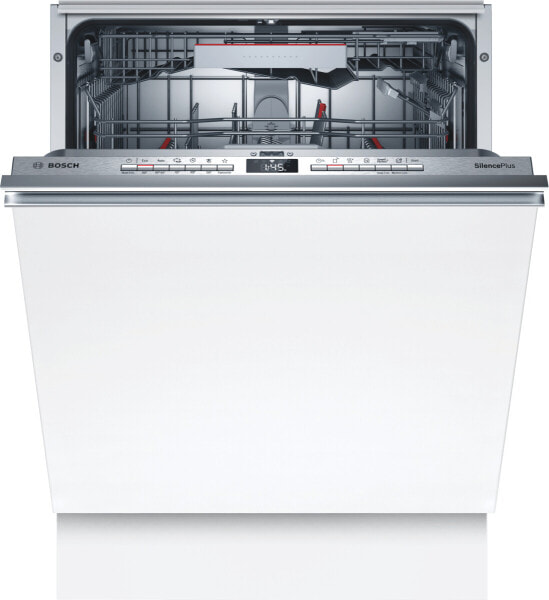 Bosch Serie 4 SMV4HDX52E - Fully built-in - Full size (60 cm) - White - Stainless steel - Buttons - 1.75 m