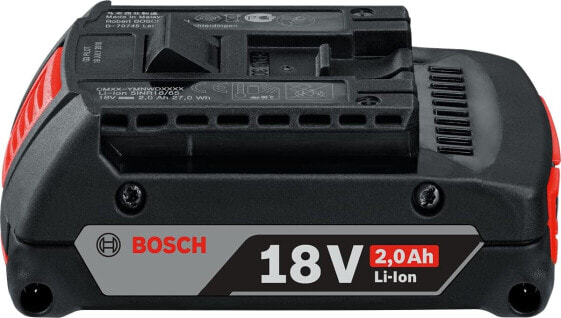 Bosch Professional GBA 18 V 2.0 Ah M-B 2607336906 Slide-In Battery