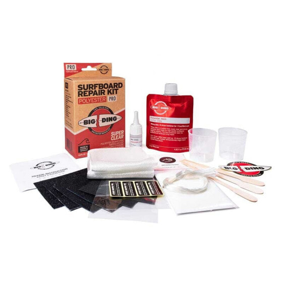 BIG DING Polyester Pro Surfboard Repair Kit