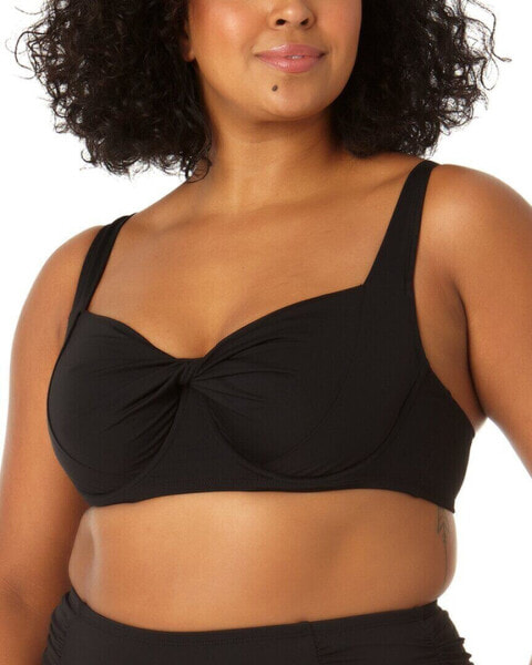 Anne Cole Retro Twist Underwire Top Women's