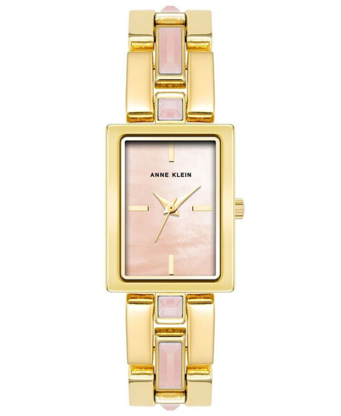 Women's Quartz Gold-Tone Alloy Watch, 28mm x 21mm