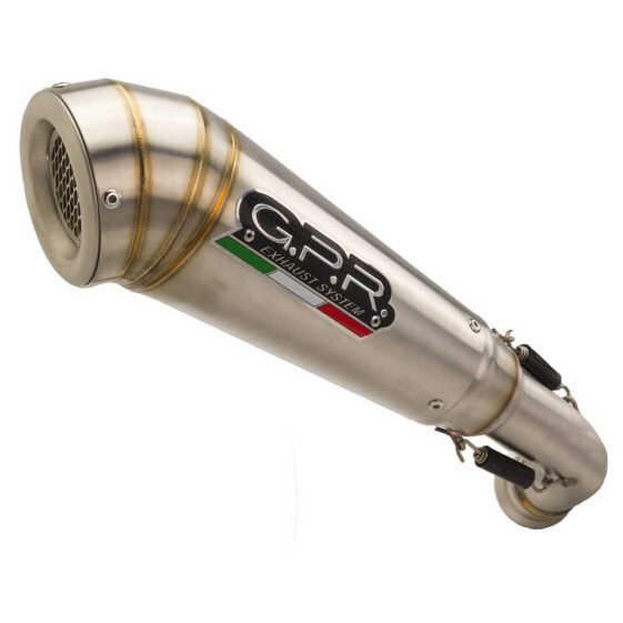 GPR EXHAUST SYSTEMS Powercone Evo Full Line System Gunner 525 08-13 Homologated