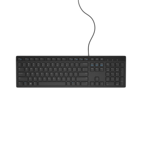 Клавиатура Dell KB216 Чёрный Монохромный Английский EEUU QWERTY Qwerty US