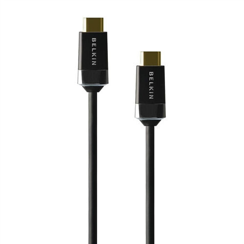 Belkin High Speed HDMI 2m - 2 m - HDMI Type A (Standard) - HDMI Type A (Standard) - Black