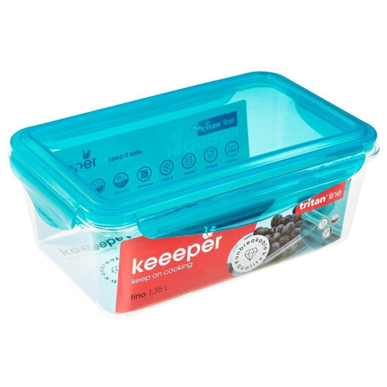 KEEEPER Tino Tritan Collection 1.35L Lunch Box PP