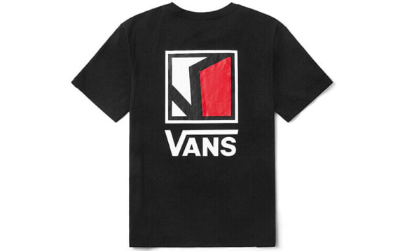 Футболка Vans LogoT Featured VN0A4P4GBLK