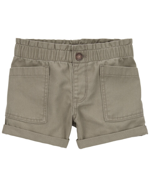 Toddler PaperBag Twill Shorts 2T