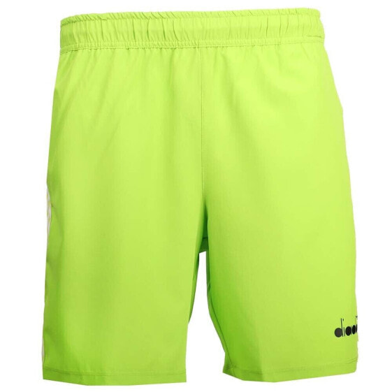 Diadora Bermuda Micro Tennis Shorts Mens Green Casual Athletic Bottoms 176843-70