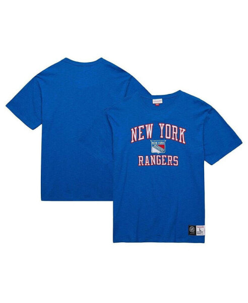 Men's Blue New York Rangers Legendary Slub T-shirt
