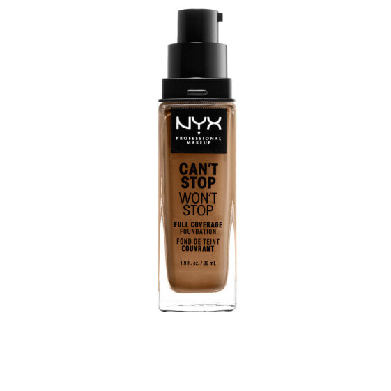 CAN'T STOP WON'T STOP full coverage foundation #nutmeg