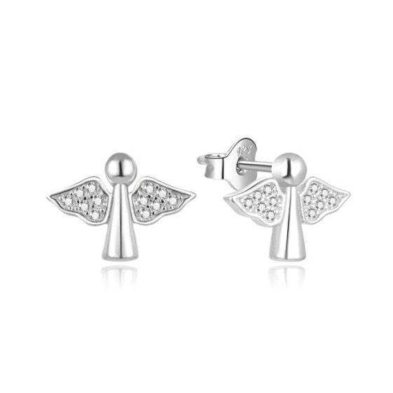 Gentle silver earrings Angels AGUP2411L