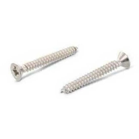 EUROMARINE A4 DIN 7982 6.3x25 mm Cross Head Screw 25 Units