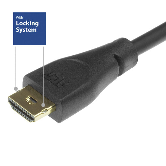 ACT AK3861 - 0.9 m - HDMI Type A (Standard) - HDMI Type A (Standard) - 18 Gbit/s - Black