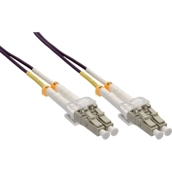 InLine Fiber Optical Duplex Cable LC/LC 50/125µm OM4 25m
