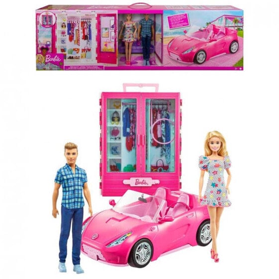 BARBIE Barbie And Ken Closet And Convertible Doll