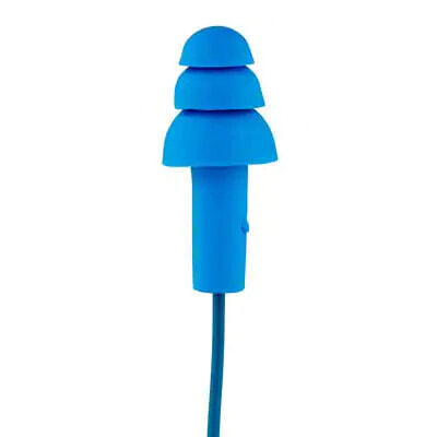 3M TR-01-100 - Reusable ear plug - In-ear - Blue - Wired - 32 dB - Foam