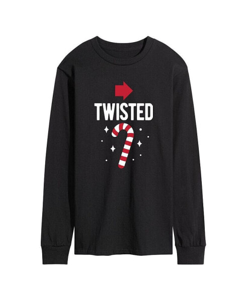 Men's Twisted Long Sleeve T-shirt