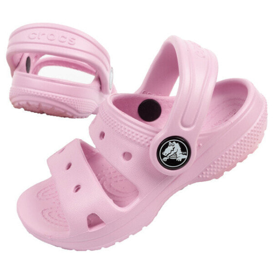 Сандалии для девочек Crocs Classic [207537-6GD], розовые